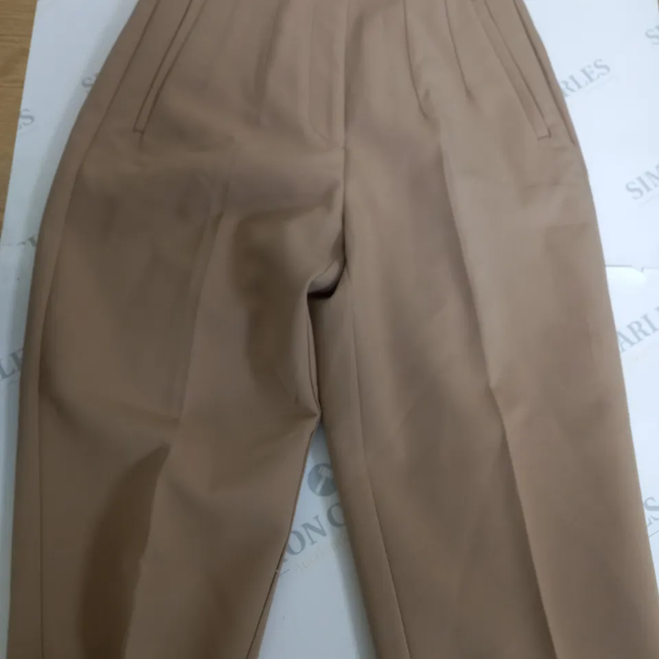 ZARA BEIGE TROUSERS - EUR S