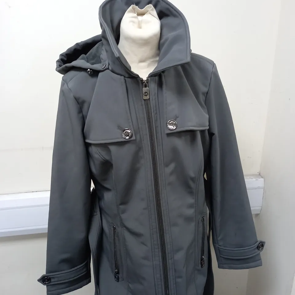 MICHAEL KORS ZIPPED COAT SIZE L