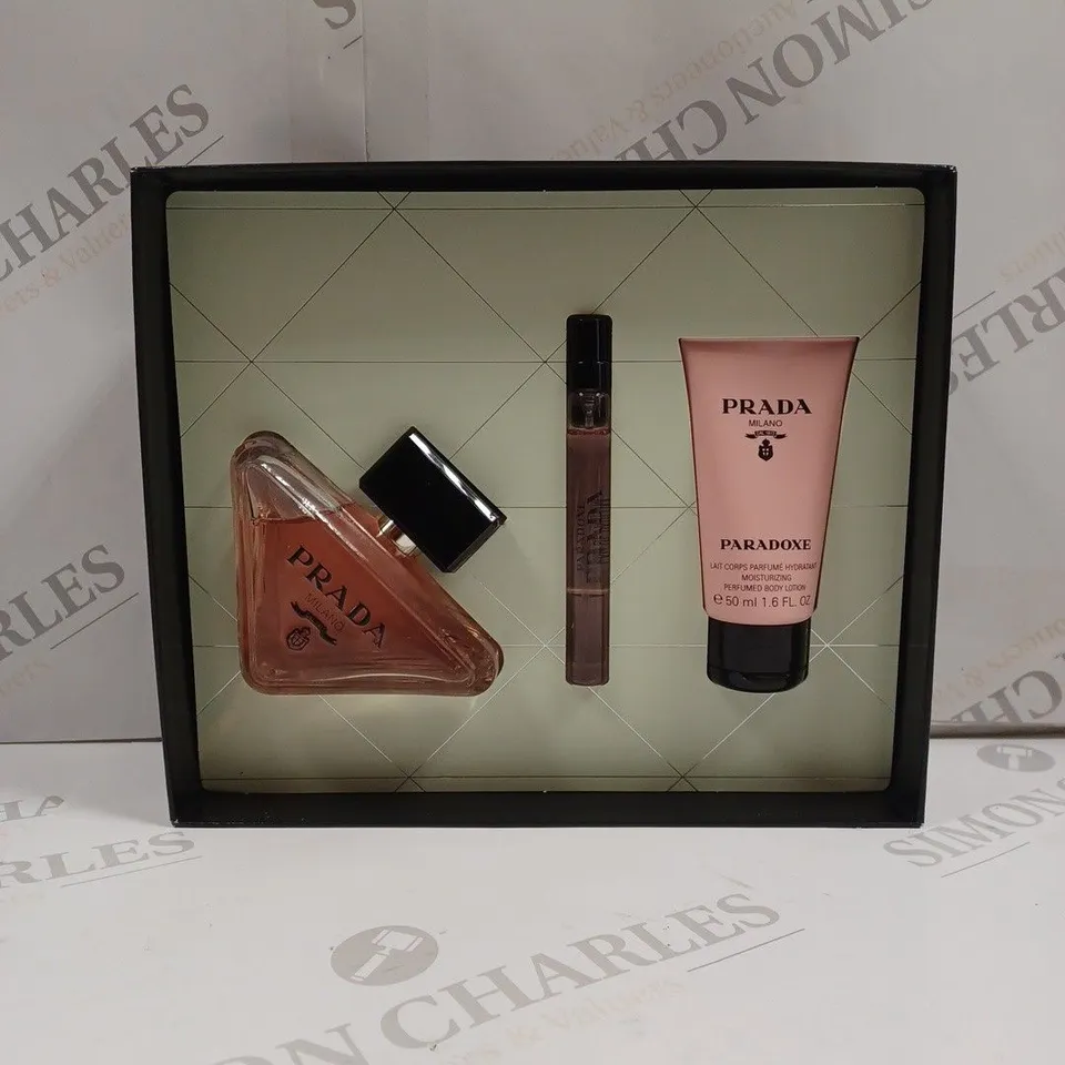 BOXED PRADA PARADOXE FRAGRANCE GIFT SET 