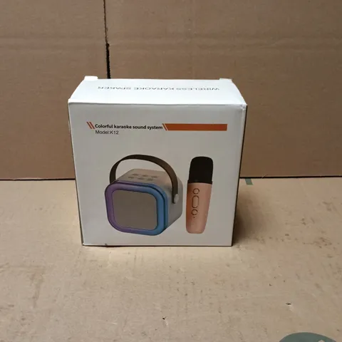 COLORFUL KARAOKE SOUND SYSTEM – MODEL K12