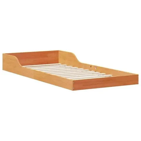 BOXED VIDAXL BED FRAME WAX BROWN // SIZE UNSPECIFIED (1 BOX)