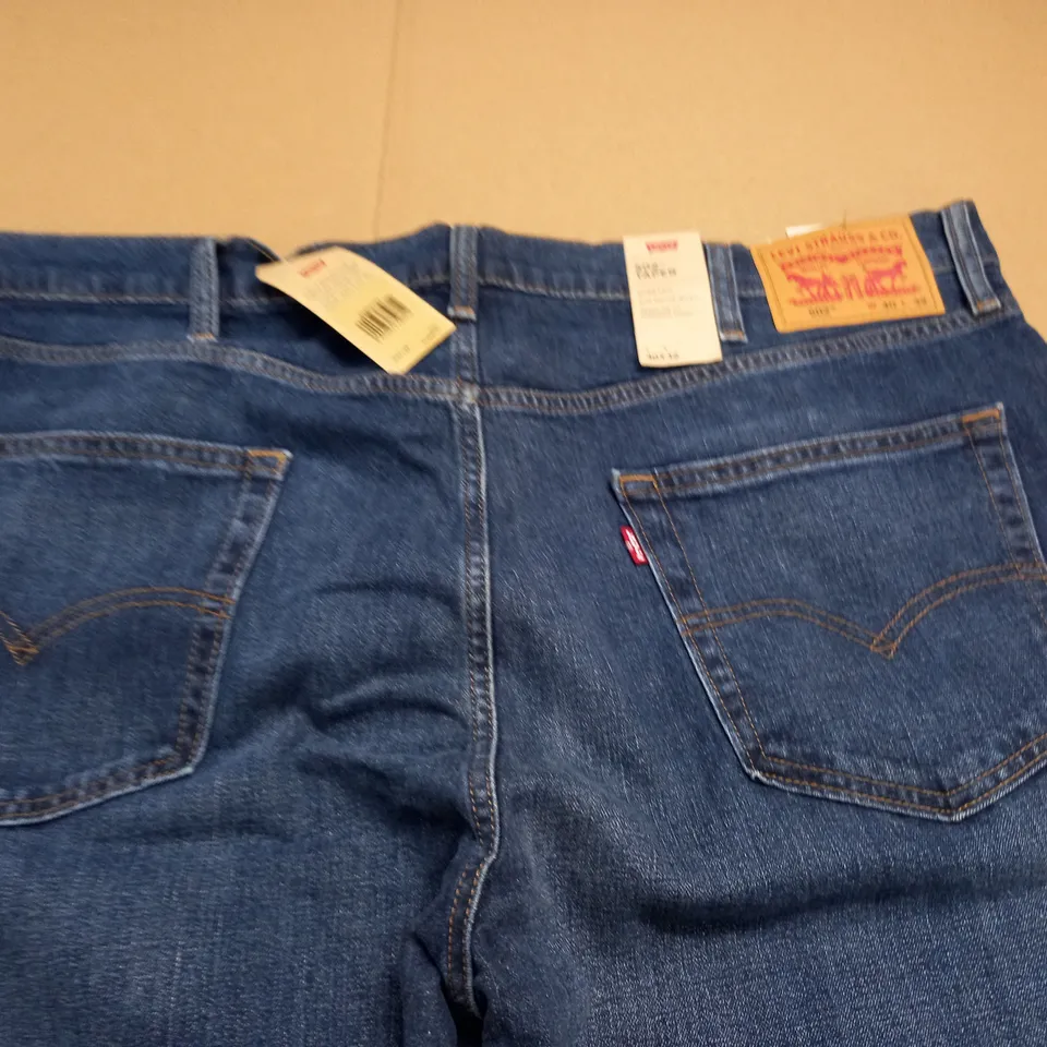 LEVIS 502 TAPER STRETCH JEANS - 40X32