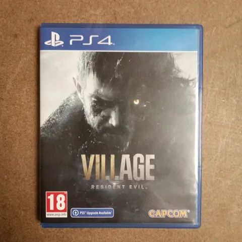 RESIDENT EVIL VILLAGE PLAYSTATION 4 VIDEO GAME