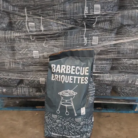 PALLET OF APPROXIMATELY 110X 5KG BAGS OF CHARCOAL BARBECUE BRIQUETTES 