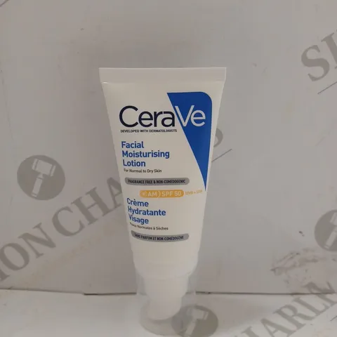 SET OF 3 CERAVE AM FACIAL MOISTURISING LOTION SPF50 WITH CERAMIDES & VITAMIN E