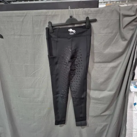 GGE WOMEN'S BLACK LEGGINGS – UK SIZE S 