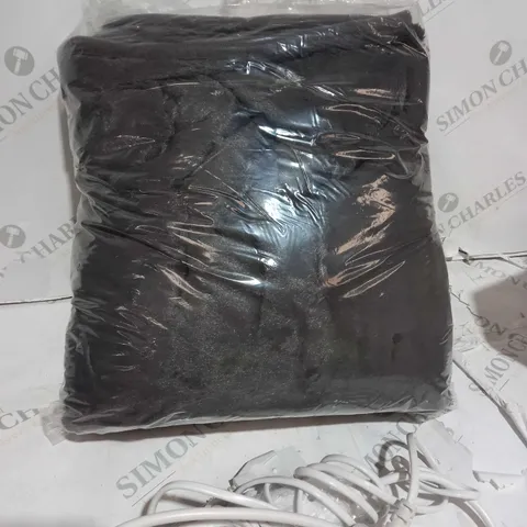 BOXED COZEE HOME HEATED BLANKET IN CHARCOAL