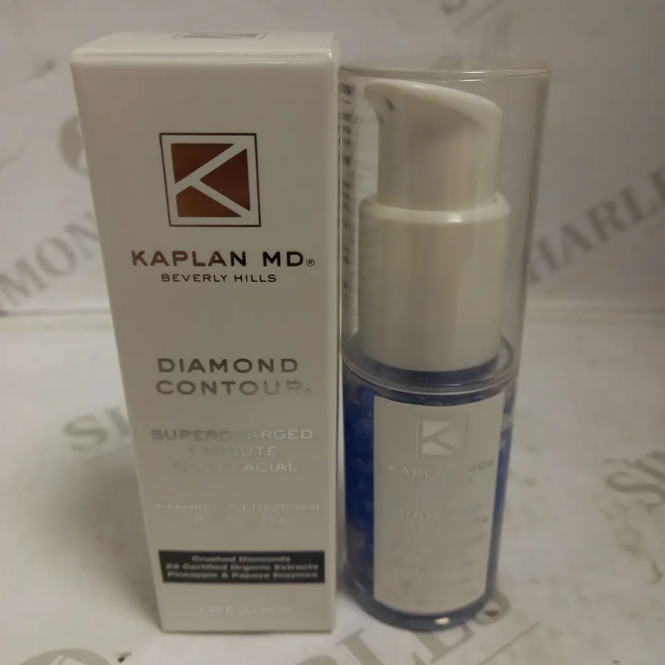 KAPLAN MD DIAMOND CONTOUR SUPERCHARGED 1 MINUTE DAILY FACIAL 40ML