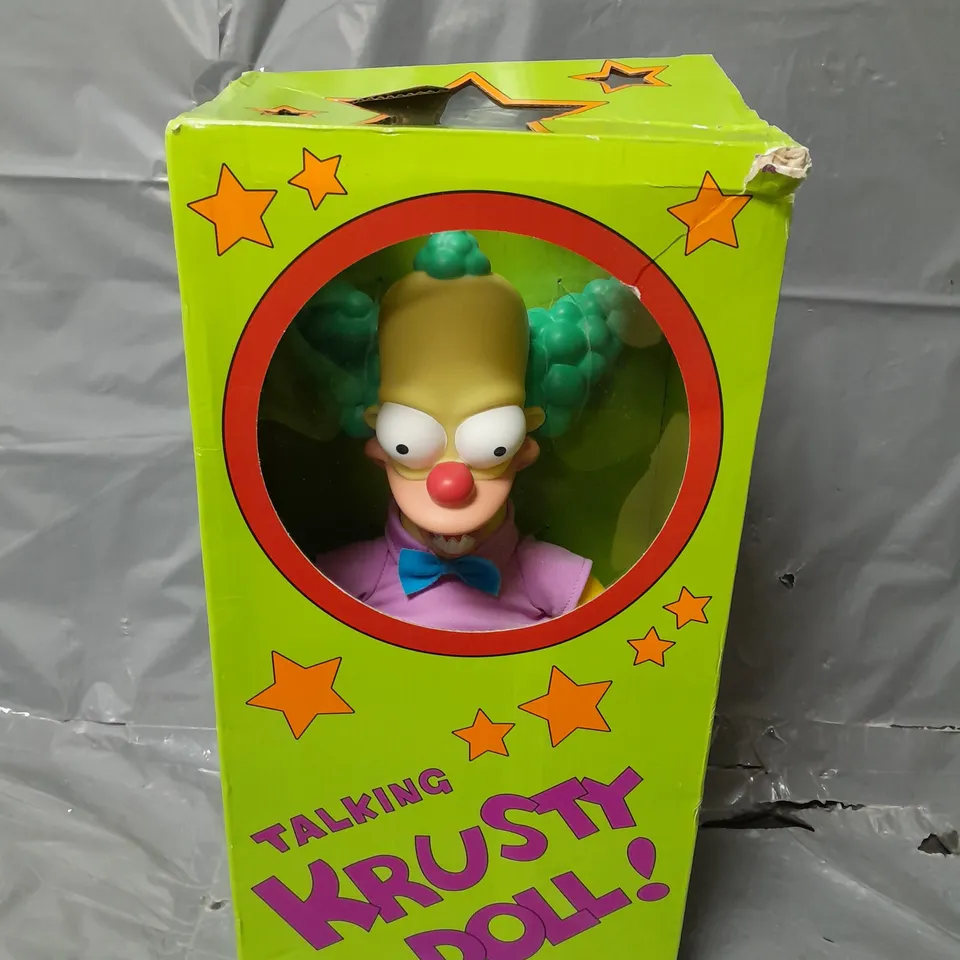 THE SIMPSONS FEAT PLUSH KRUSTY RRP £45.99