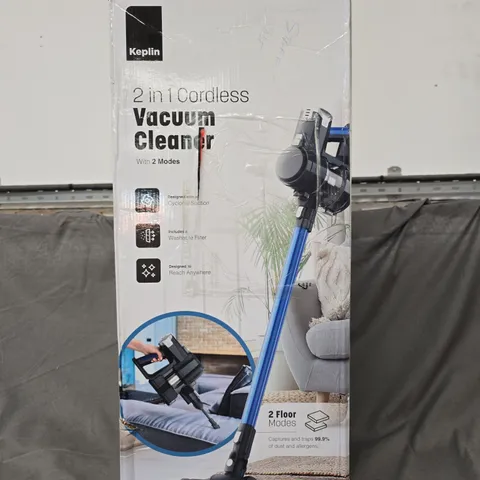 BOXED KEPLIN 2-IN-1 CORDLESS VACUUM CLEANER
