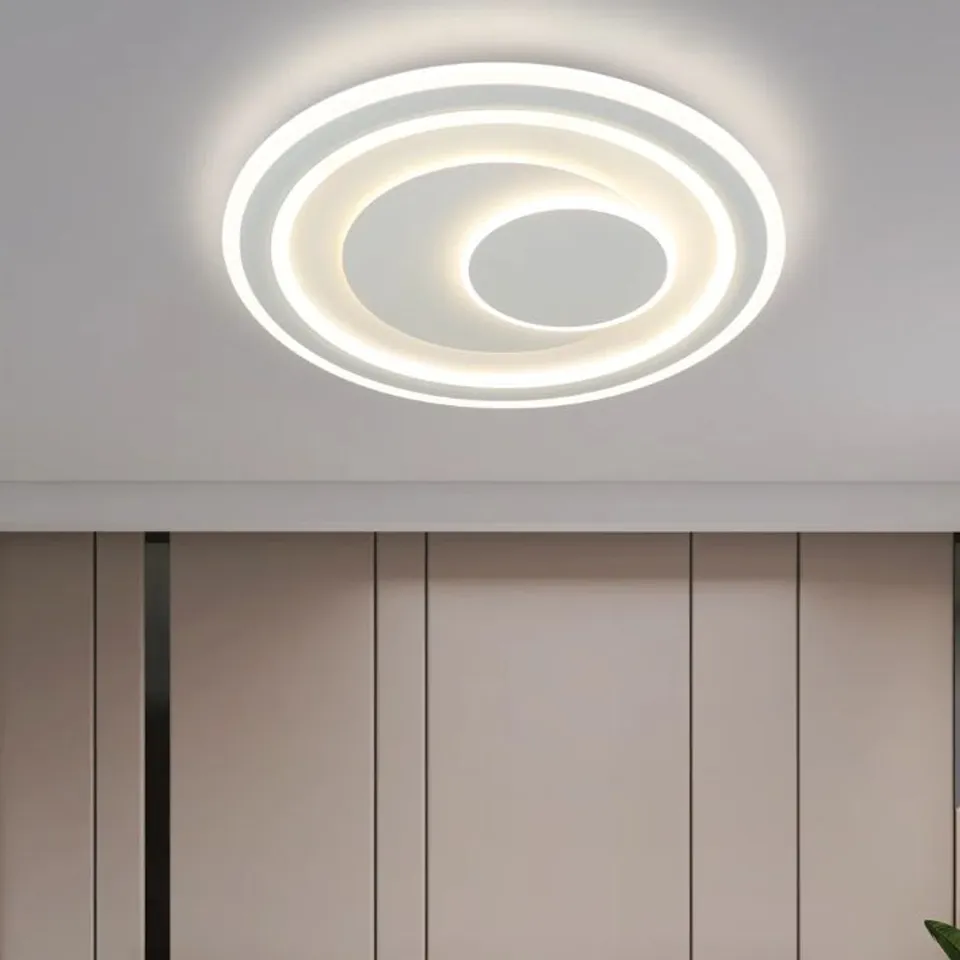 BOXED ARENE ACRYLIC LED FLUSH MOUNT (1 BOX)