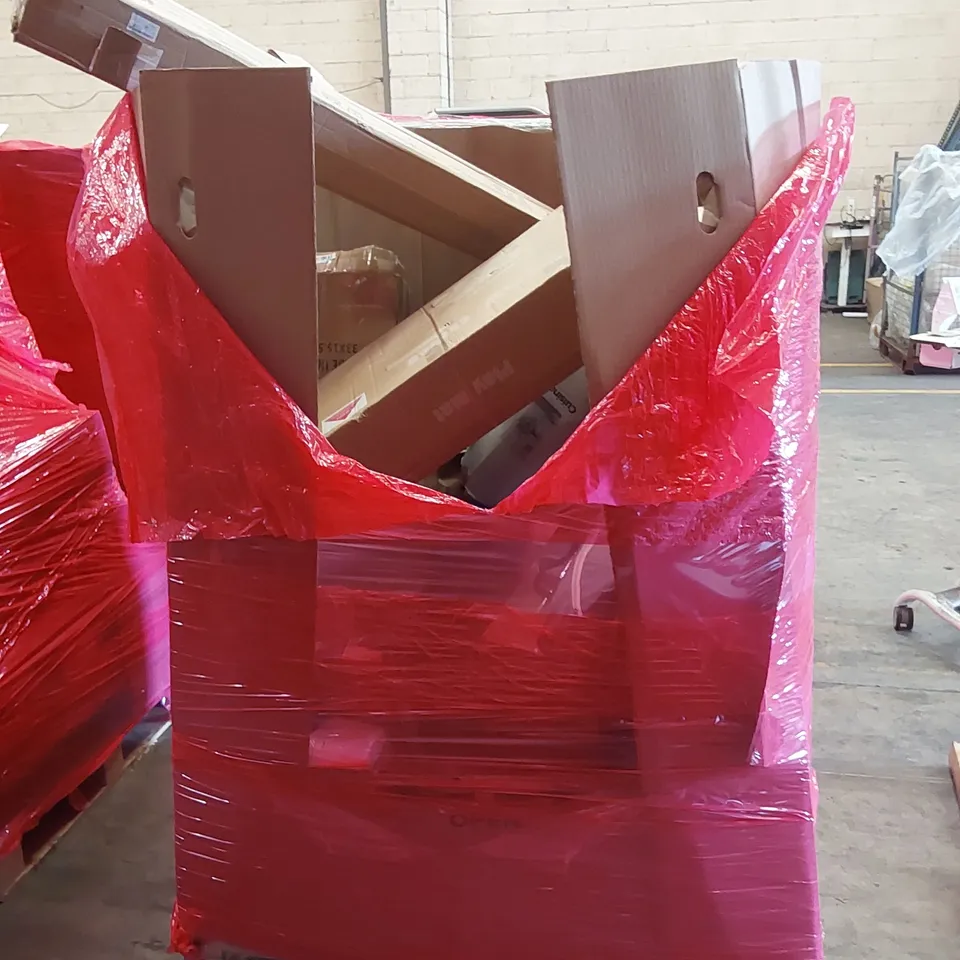 PALLET OF ASSORTED HOUSEHOLD GOODS AND PRODUCTS TO INCLUDE; TOILET SEATS, KIDS TOYS, PLAY MATS ETC