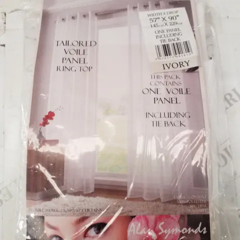 JAIME EYELET SHEER VOILE CURTAIN PANEL