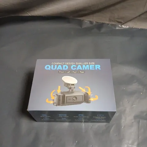 QUAD CAMERA CAR DASH CAMERA SYSTEM - FRONT, LEFT, RIGHT & REAR 