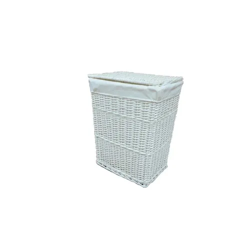 BOXED WICKER LAUNDRY BIN (1 BOX)