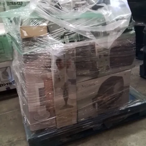 PALLET CONTAINING A LARGE QUANTITY OF ELECTRICAL PRODUCTS TO INCLUDE;AIR FRYER,VACUUM CLEANER,STEAM CLEANER,TOWER FAM,TOASTER,KETTLE 