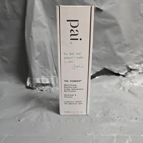 SEALED PAI SKINCARE THE PIONEER MATTIFYING MOISTURIZER 50ML