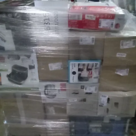 PALLET OF APPROXIMATELY 40 ASSORTED ELECTRICAL ITEMS TO INCLUDE AIR FRYERS , GRILLS , TOASTERS , ETC