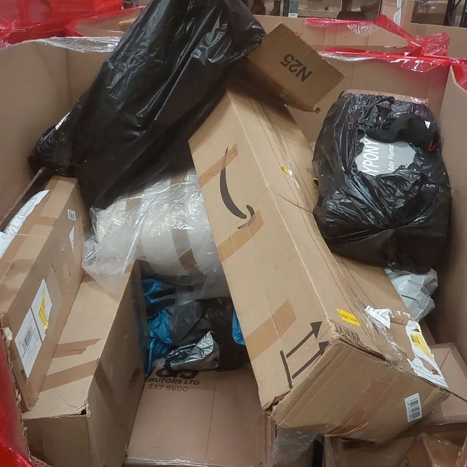 PALLET CONTAINING A LARGE QUANTITY OF ASSORTED ITEMS INCLUDING: ASSORTED STEAM CLEANERS ECT