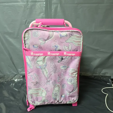 IT LUGGAGE MINIMALS KIDS SUITCASE - MERMAID - PINK