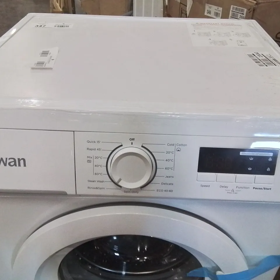 SWAN SW75150W 9KG 1400RPM WASHING MACHINE - WHITE