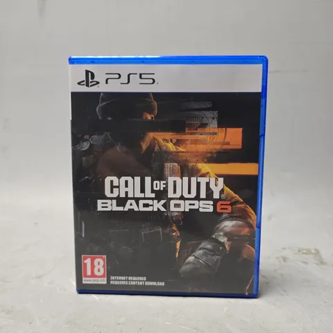 PLAYSTATION 5 CALL OF DUTY BLACK OPS 6