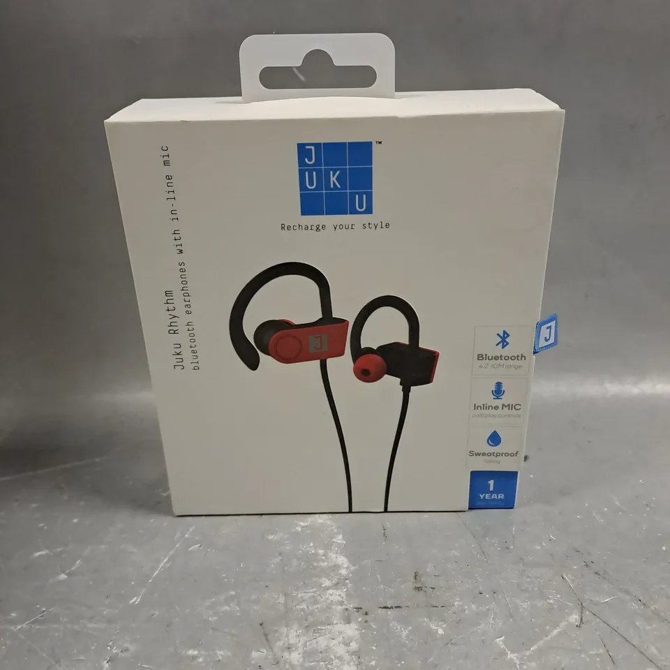 JUKU RHYTHM BLUETOOTH WIRELESS EARPHONES 