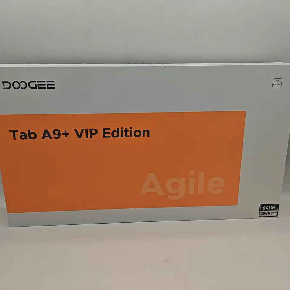 BOXED DOGEE TAB A9+ VIP EDITION 64GB IN METEORITE GRAY