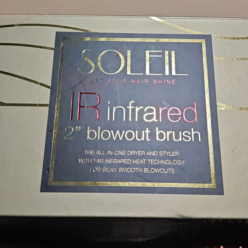 SOLEIL IR INFRARED 2" BLOWOUT BRUSH – BOXED