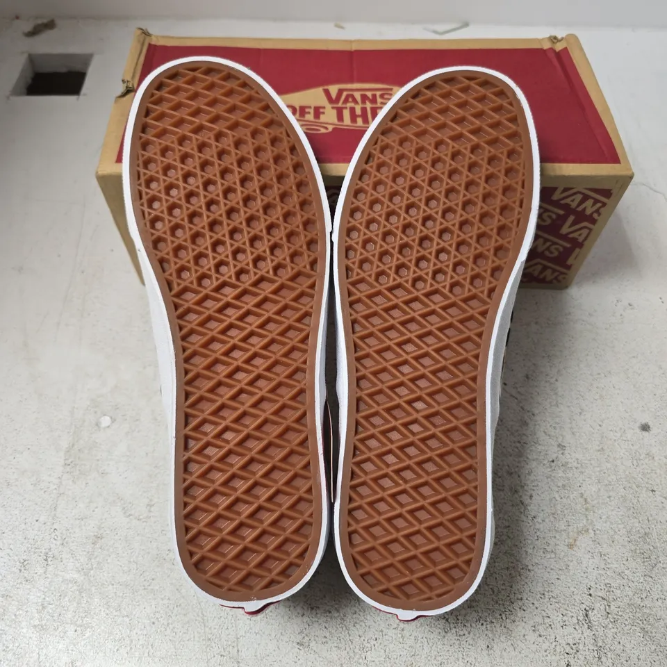 VANS CLASSIC SLIP-ON SHOES – LEOPARD PRINT, UK 8