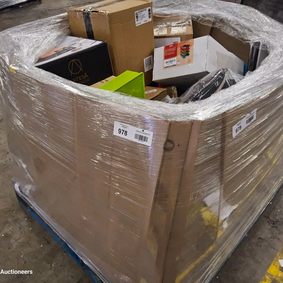 PALLET OF APPROXIMATELY 49  ASSORTED HOUSEHOLD & ELECTRICAL ITEMS TO INCLUDING