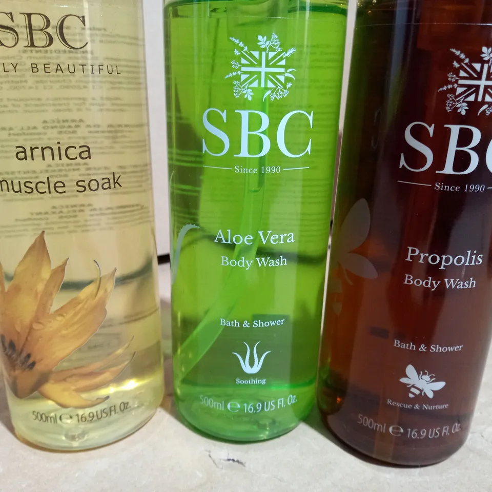 SBC BATH AND BODY BUNDLE 6 ITEMS 