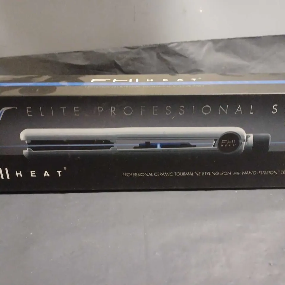 LOT OF 9 BOXED FHI HEAT ELITE PROFESSIONAL SERIES CERAMIC TOURMALINE STYLING IRONS