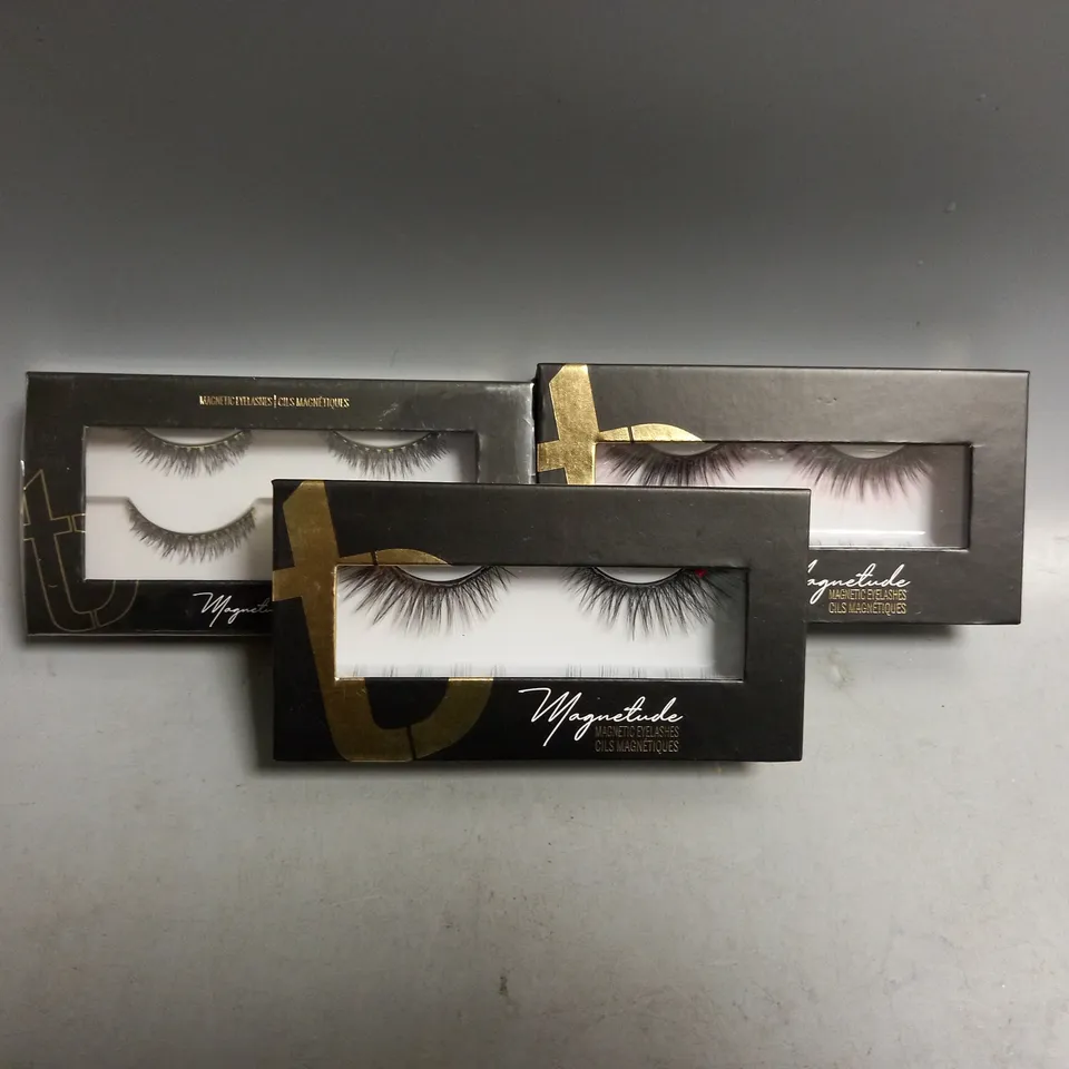 3 BOXED TORI BELLE MAGNETUDE MAGNETIC EYELASHES 
