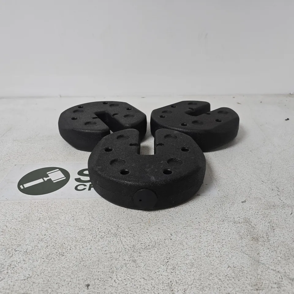 SET OF 3 GAZEBO WEIGHTS