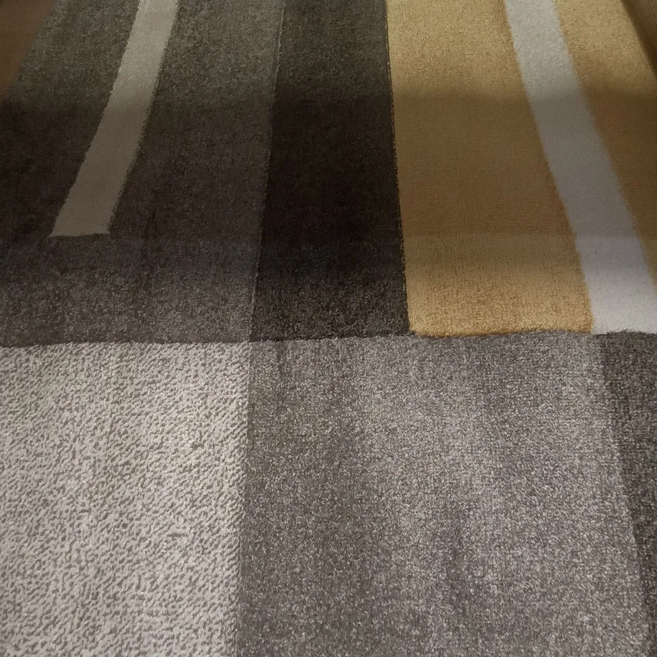 HITTEL WESTLAND POWER LOOM YELLOW RUG 160X230CM