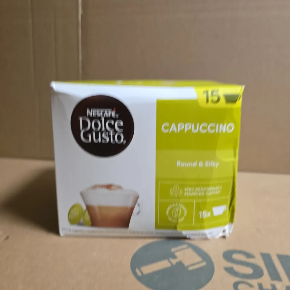 NESCAFÉ DOLCE GUSTO CAPPUCCINO COFFEE CAPSULES – 15 CAPSULES