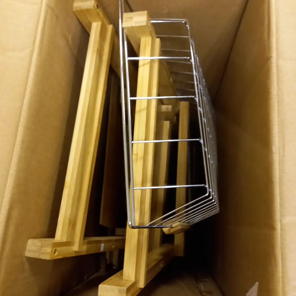 WOODLUV BAMBOO KITCHEN TROLLEY 
