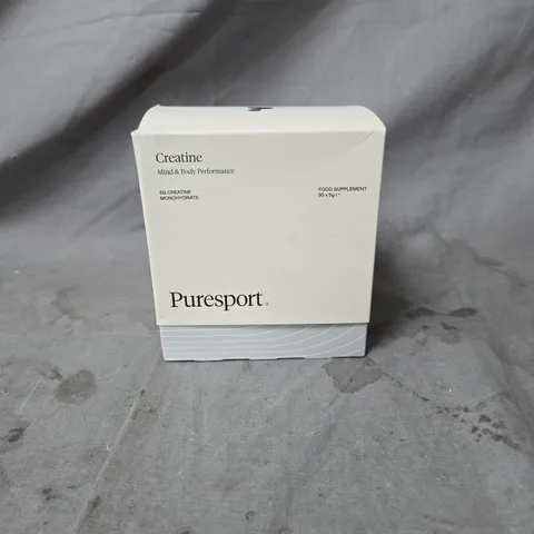 PURESPORT CREATINE MIND & BODY PERFORMANCE – 30 X 5 G SACHETS (DIETARY SUPPLEMENT)