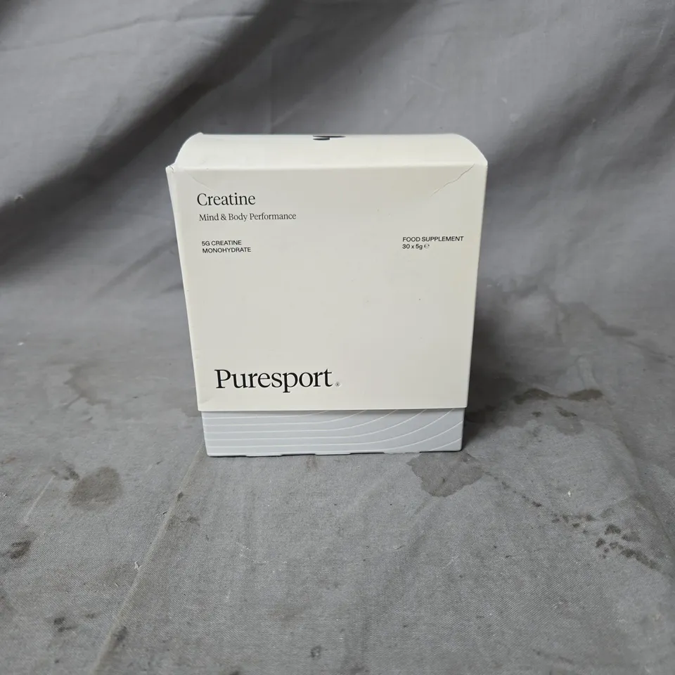 PURESPORT CREATINE MIND & BODY PERFORMANCE – 30 X 5 G SACHETS (DIETARY SUPPLEMENT)