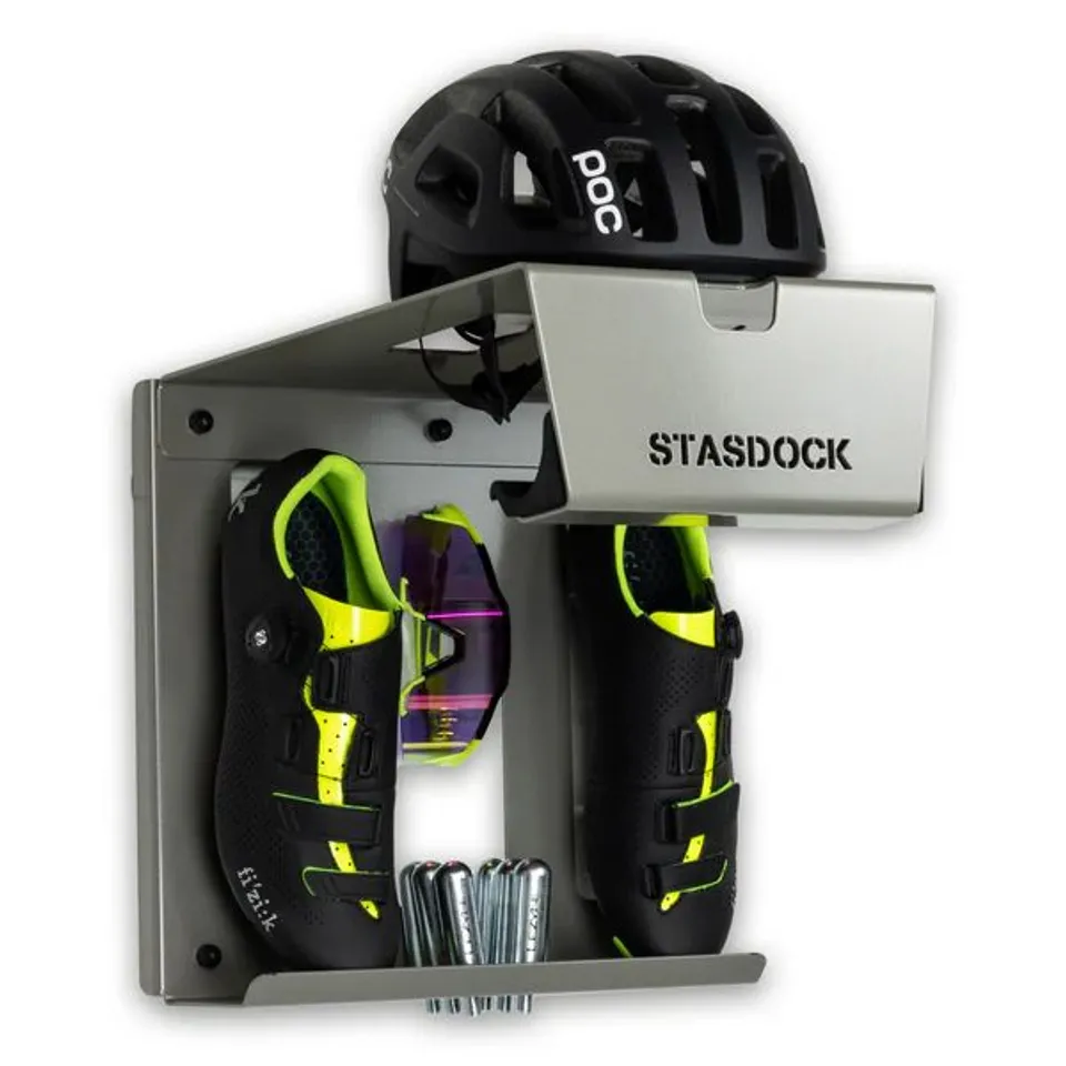 STASDOCK WALL BIKE RACK SILVER