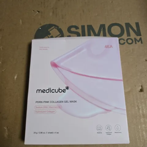 MEDICUBE PDRN PINK COLLAGEN GEL MASK – 4 SHEETS