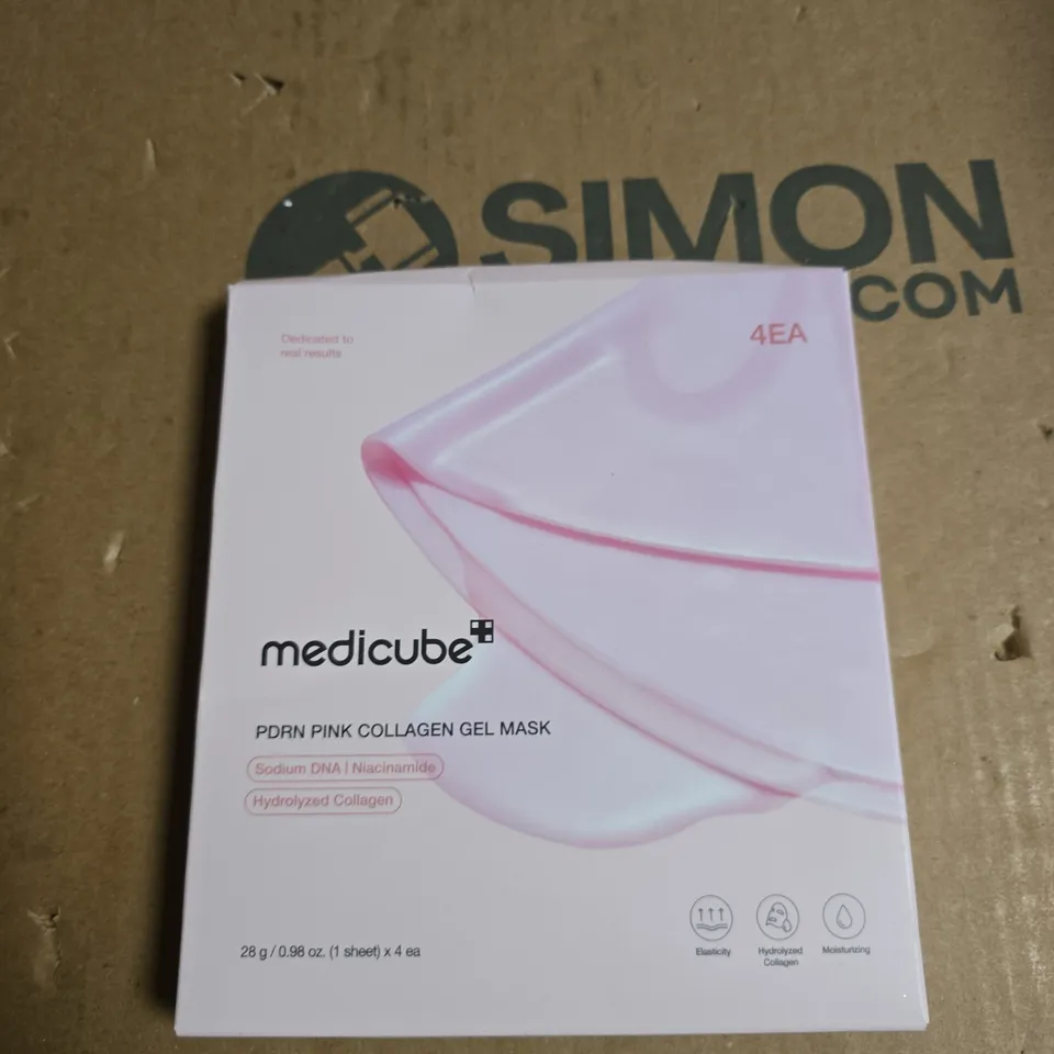 MEDICUBE PDRN PINK COLLAGEN GEL MASK – 4 SHEETS