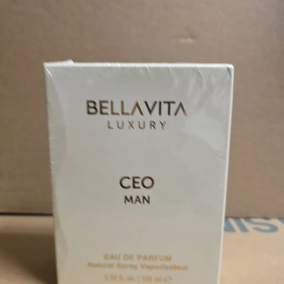 BOXED AND SEALED BELLAVITA LUXURY CEO MAN EAU DE PARFUM 100ML