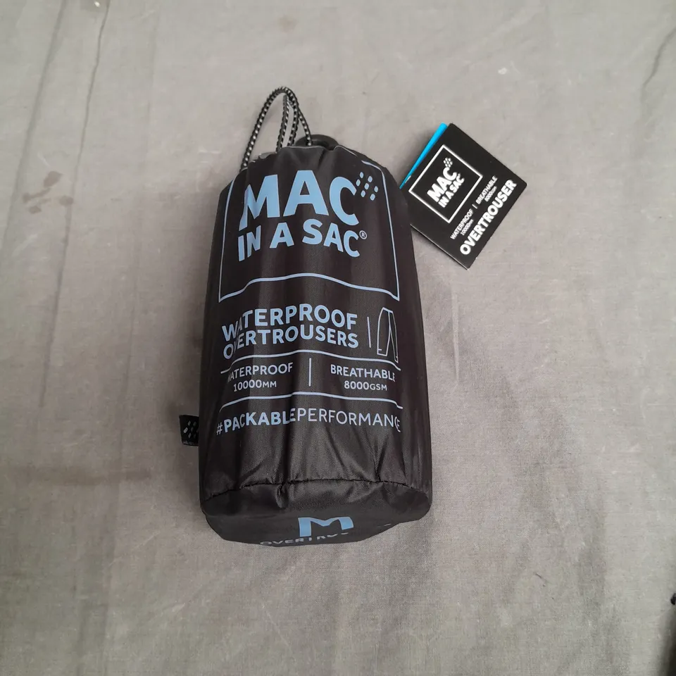 WATERPROOF TROUSERS MAC IN A SAC UNISEX ORIGIN II BLACK - MEDIUM