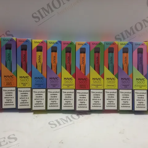 BOX OF APPROX 14 ASSORTED DISPOSABLE VAPES