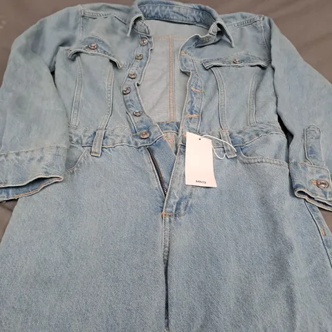 MNG LIGHT DENIM BODYSUIT - EUR XS