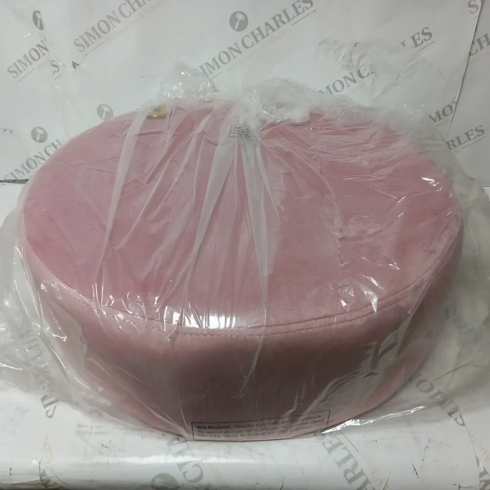 ALISON CORK VELVET COCKTAIL CHAIR DEEP - ROSE