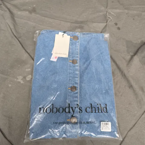 BAGGED CHILD DANNI PINNIE DRESS – BLUE DENIM, UK8