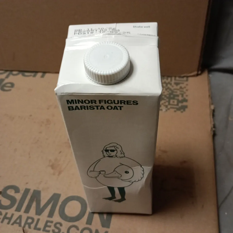 APPROXIMATELY 12 ASSORTED DRINK ITEMS INCLUDING FRUIT SHOOT , HUEL BANANA AND MINOR FIGURES BARISTA OAT 